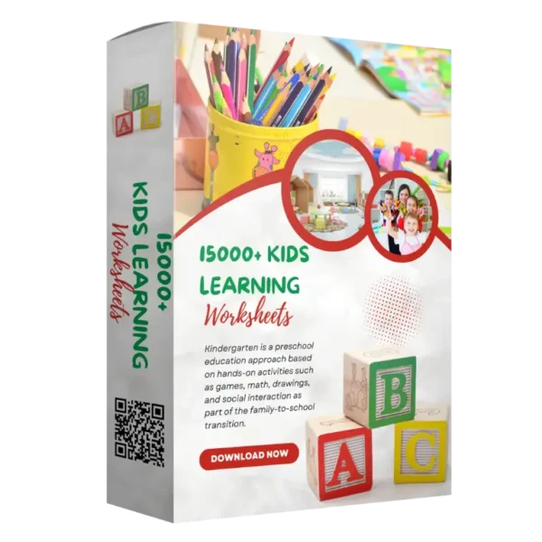 15000+ Kids Learning Worksheets