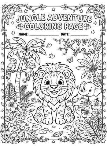 kids learning Bundle | Digi Plr kids coloring sheets